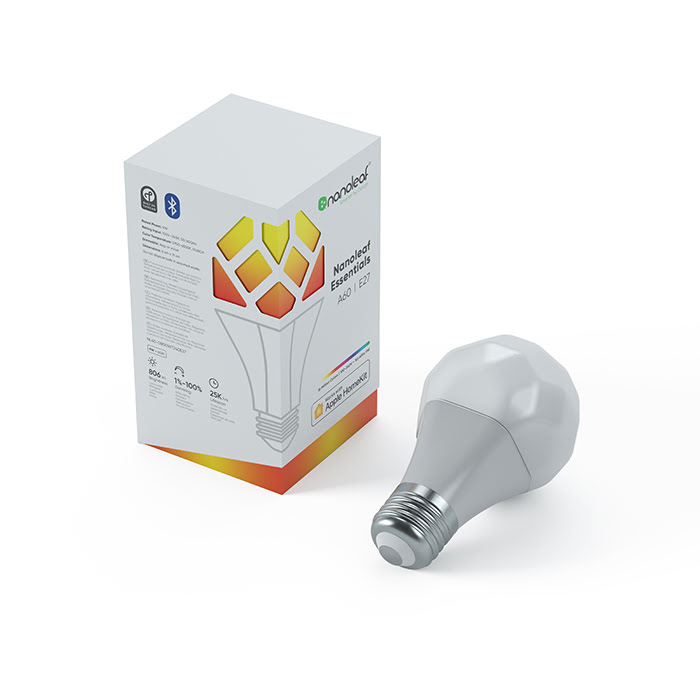 Nanoleaf Essentials Smart A19 Ampoule E27 (NL45-0800WT240E27 --) - Achat / Vente Objet connecté / Domotique sur Cybertek.fr - 5