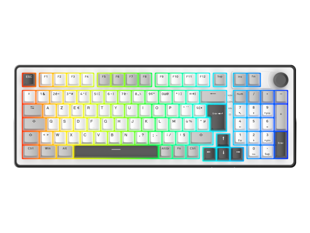 The G-LAB Keyz Elite 400 RGB Triple Mode - Clavier PC The G-LAB - 0