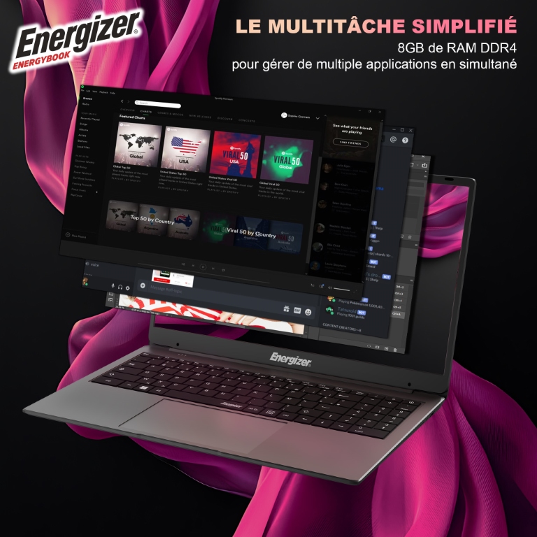 Energizer L15-N40-82AZ  - PC portable Energizer - Cybertek.fr - 4