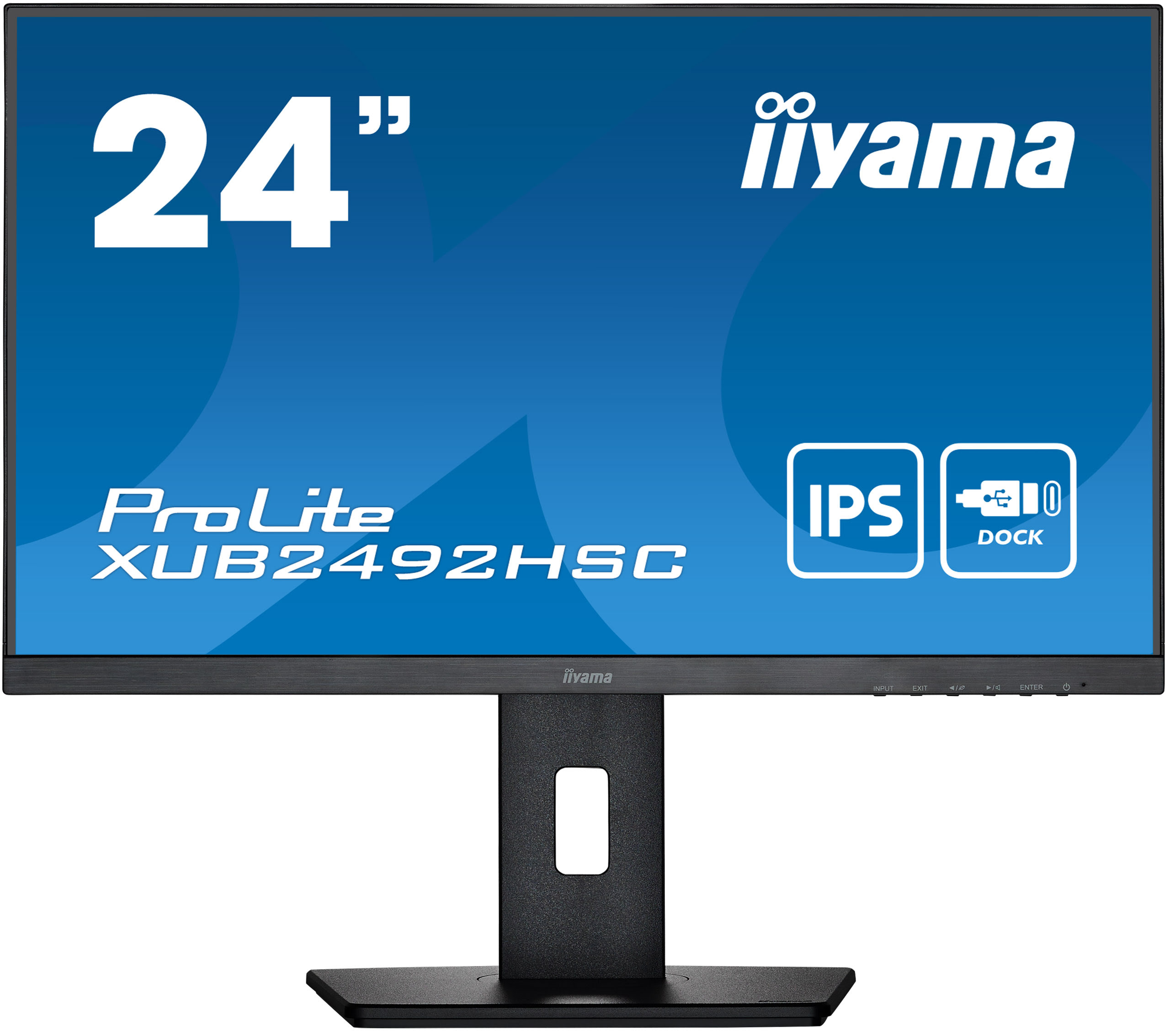 image produit Iiyama XUB2492HSC-B5 avec USB Type-C power Delivery 65W Cybertek