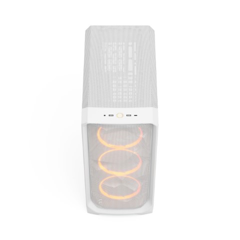 Fractal Design Meshify 3 RGB TG Clear Blanc Blanc - Boîtier PC - 2