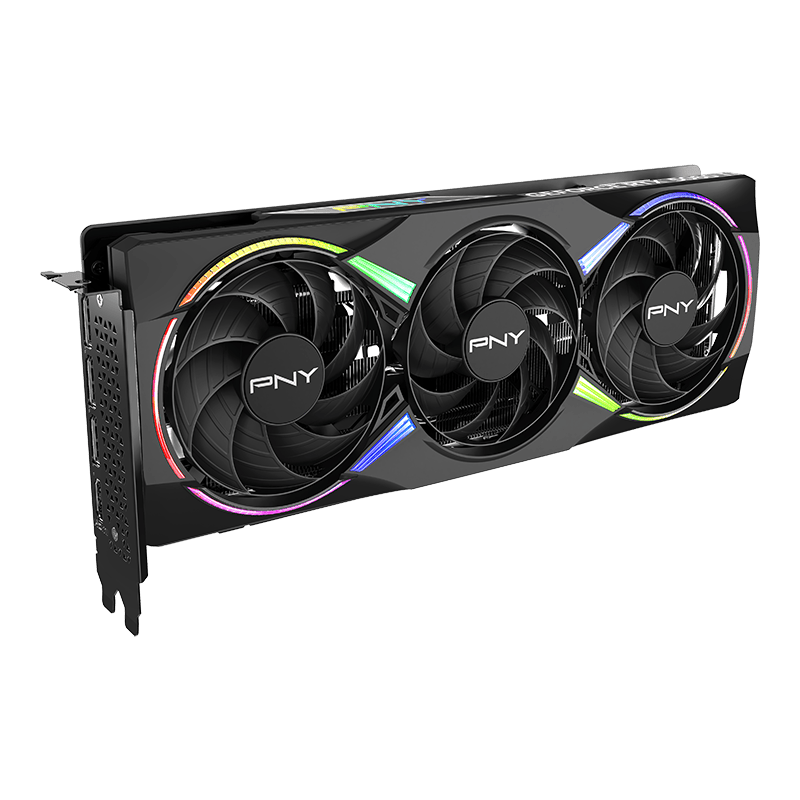 PNY RTX 5060Ti 16Go ARGB Overcloked Tripple Fan - Carte graphique - 3
