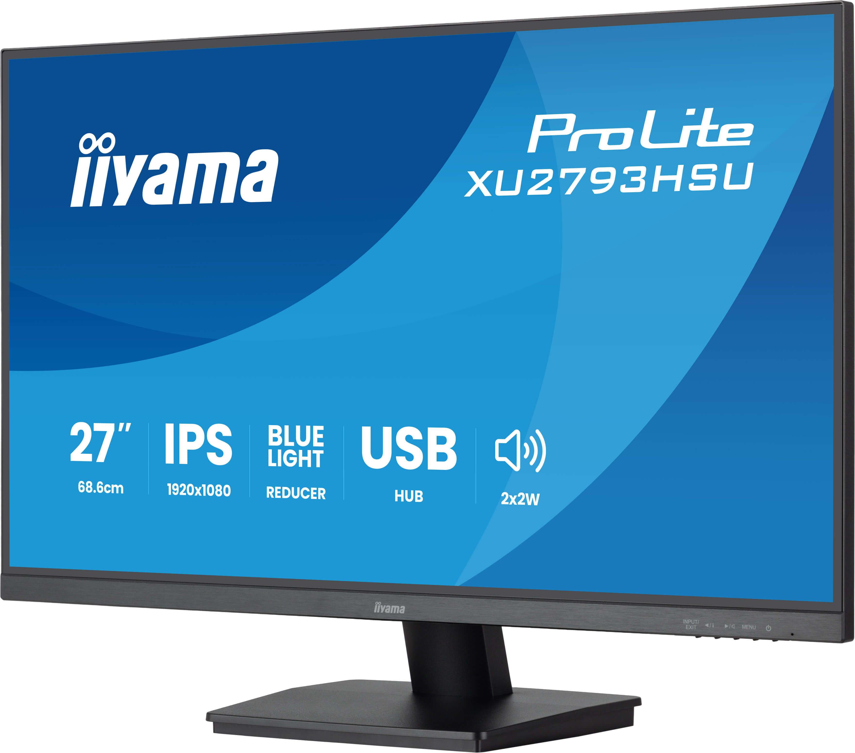 Iiyama 27 pouces  XU2793HSU-B7 - Ecran PC Iiyama - Cybertek.fr - 2