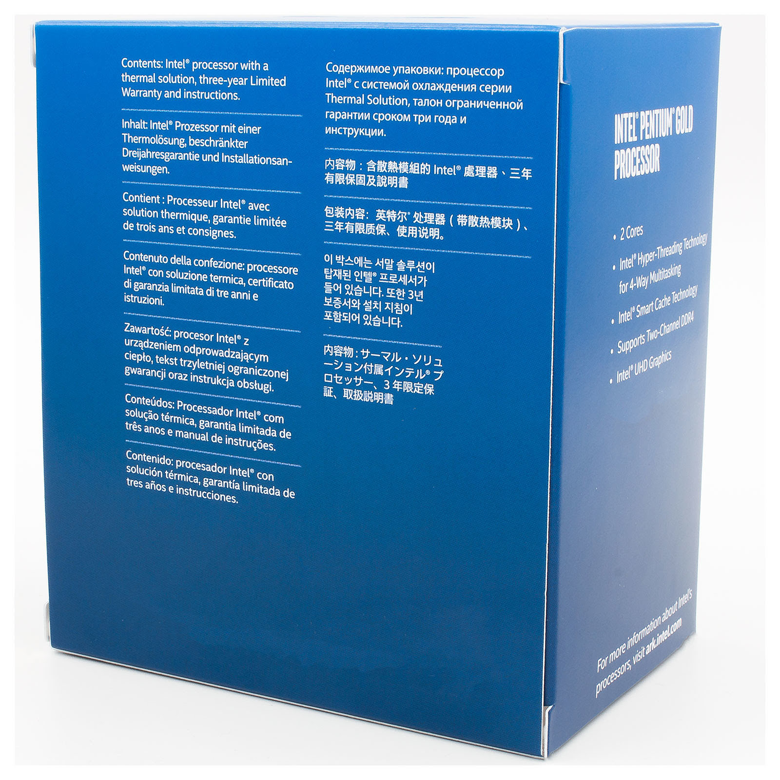 Intel Pentium Gold G6500 - 4.1GHz - Processeur Intel - Cybertek.fr - 1