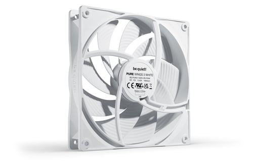 Be Quiet! Pure Wings 3 140mm PWM High-Speed Blanc - Ventilateur boîtier - 2