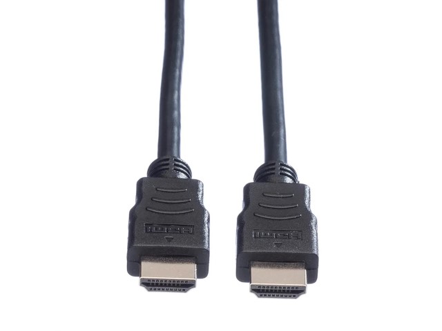 Câble HDMI HighSpeed+Ethernet mâle/mâle - 2m-Noir - 1