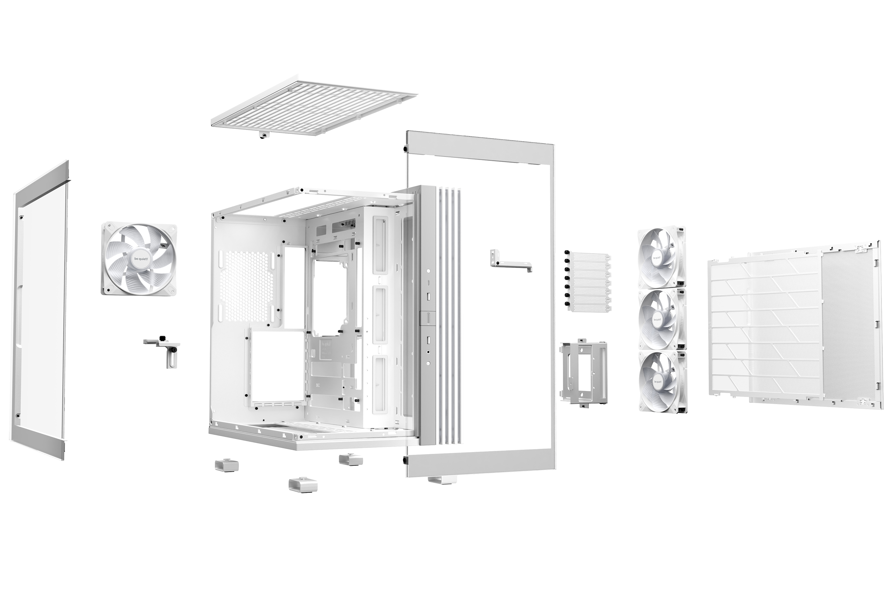 be quiet! Light Base 600 LX Blanc - Boîtier PC be quiet! - 3