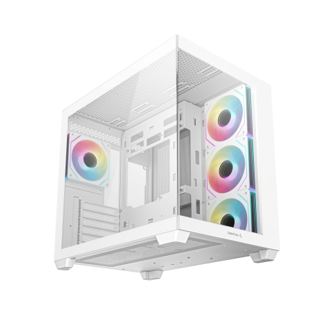 Deepcool CG530 4F Blanc Blanc - Boîtier PC Deepcool - Cybertek.fr - 3