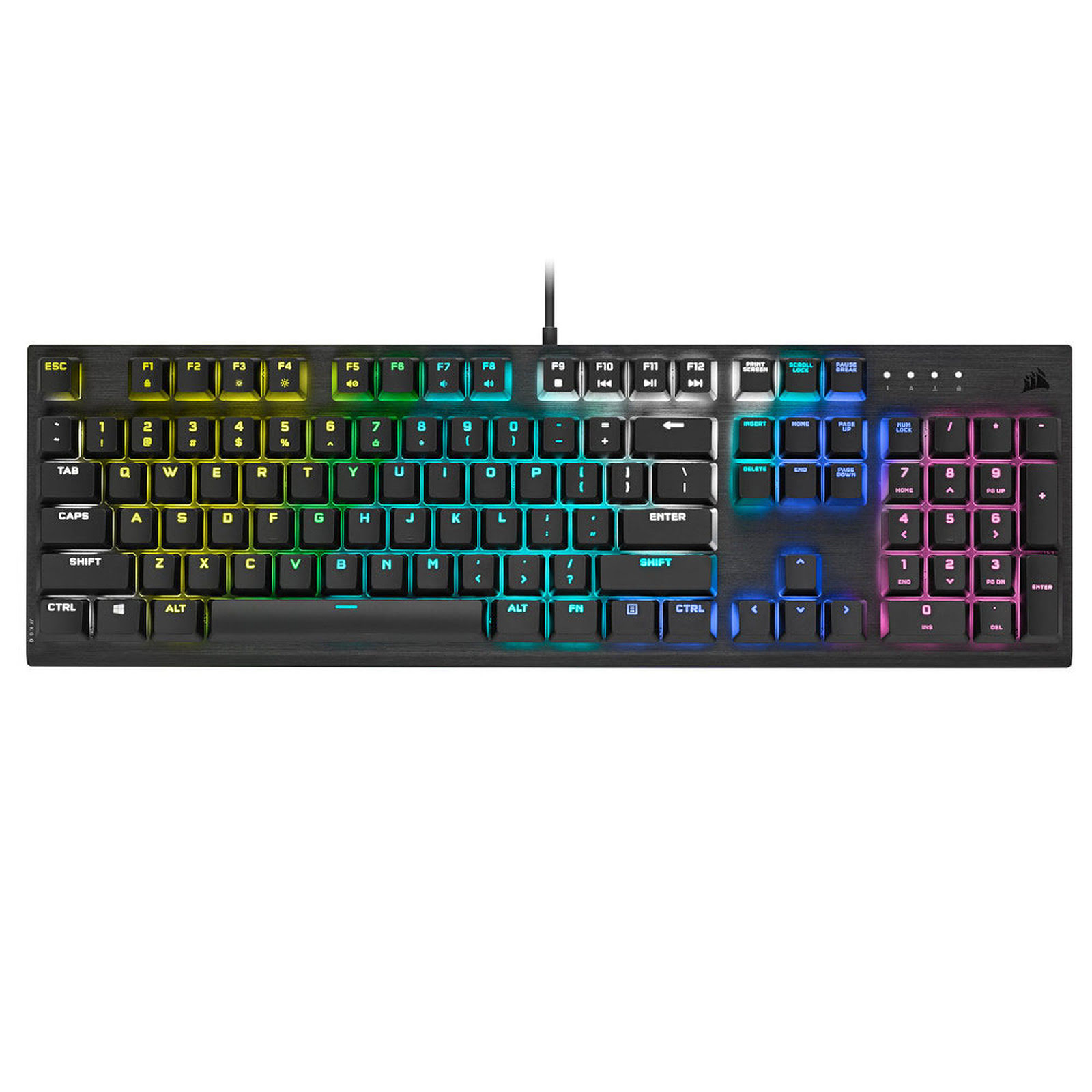 Corsair K60 Pro Cherry Viola - Clavier PC Corsair - Cybertek.fr - 0