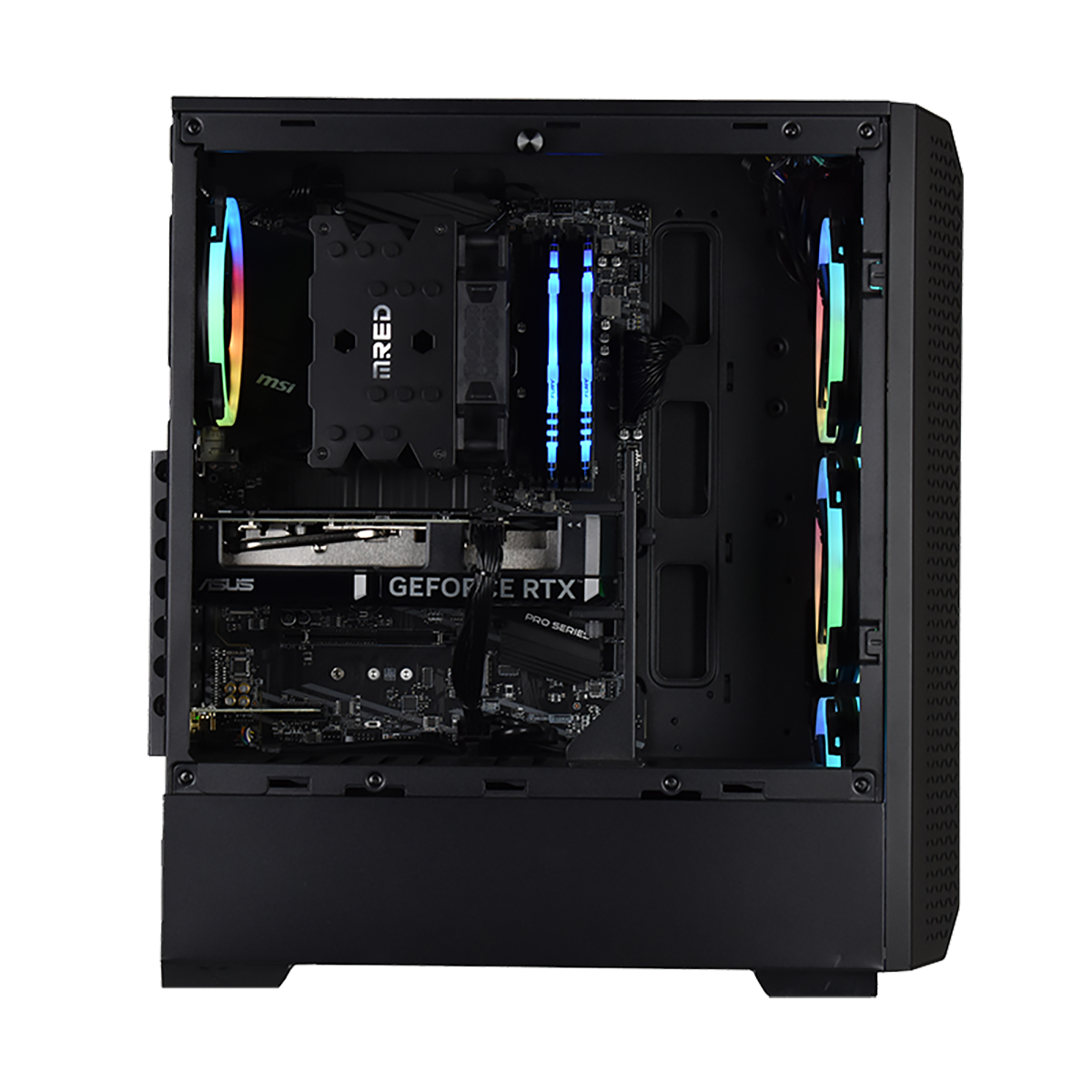 M.RED ViperX - R7-5700X/4060/16Go/1To/W11 (1224) - Achat / Vente PC Fixe sur Cybertek.fr - 1