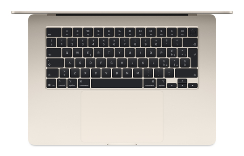 Apple Macbook Air MW1K3FN/A - M4 15" 16Go 512Go Lumière stellaire (MW1K3FN/A) - Achat / Vente MacBook sur Cybertek.fr - 1
