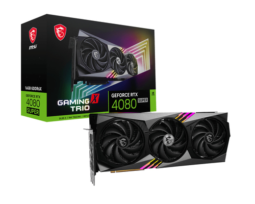 MSI GeForce RTX 4080 SUPER 16G GAMING X TRIO-Seconde Vie-Très Bon Etat - Carte graphique - 0