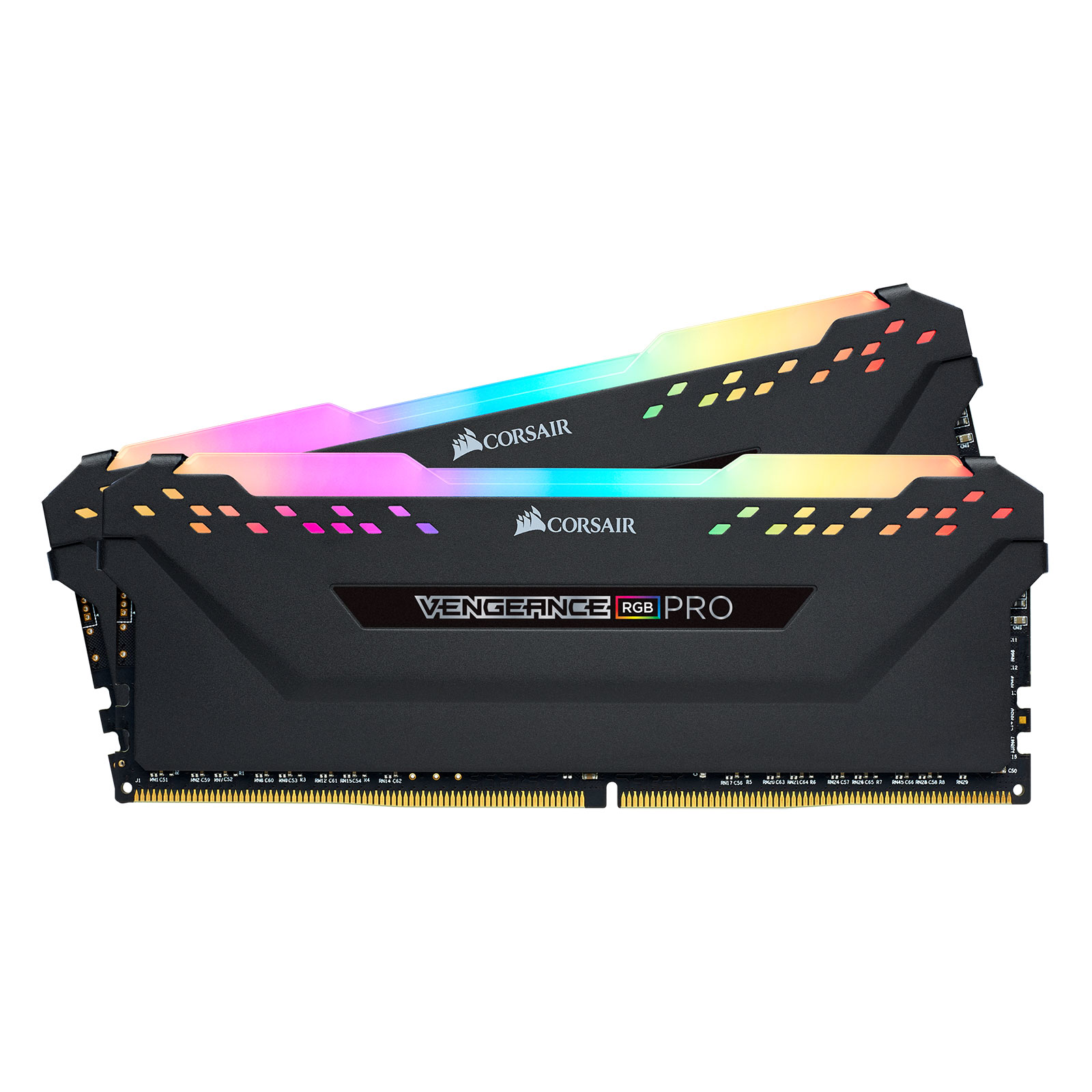 Corsair Vengeance RGB Pro 16Go (2x8Go) DDR4 3000 MHz - Mémoire PC Corsair sur Cybertek.fr - 3