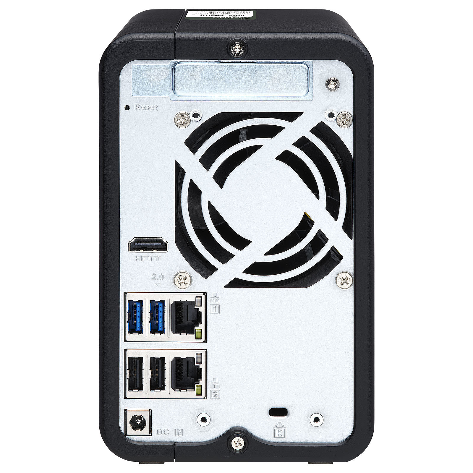 Qnap TS-253D-4G - 2 HDD - Serveur NAS Qnap - Cybertek.fr - 1