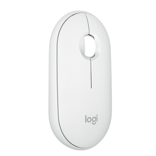 Logitech PEBBLE M350S White - Souris PC Logitech - Cybertek.fr - 1