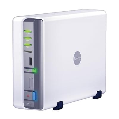 Synology NAS RJ45 - 1x3.5"/2.5" SATA - Boîtier externe - 0