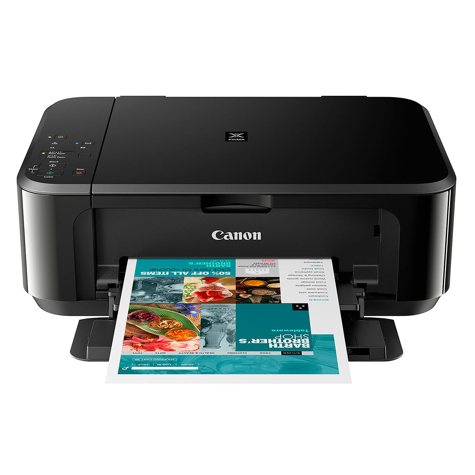 Imprimante multifonction Canon Pack PIXMA MG3650S Noire + cartouches - 2