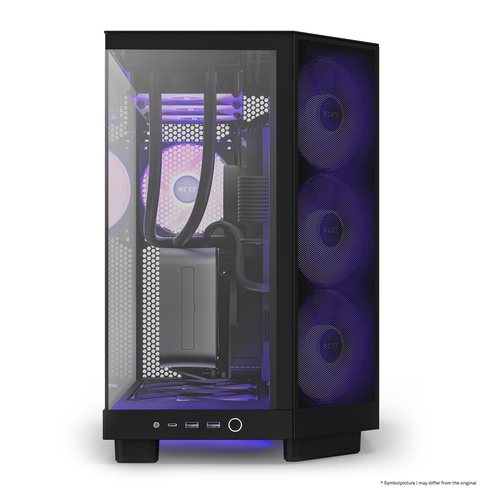 NZXT H6 Flow RGB Noir Noir - Boîtier PC NZXT - Cybertek.fr - 3