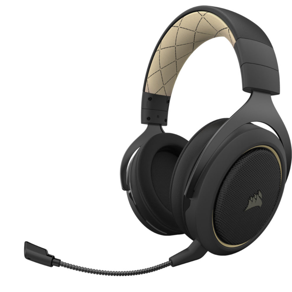 Corsair HS70 PRO WIRELESS Cream 7.1 Surround Noir - Micro-casque - 0