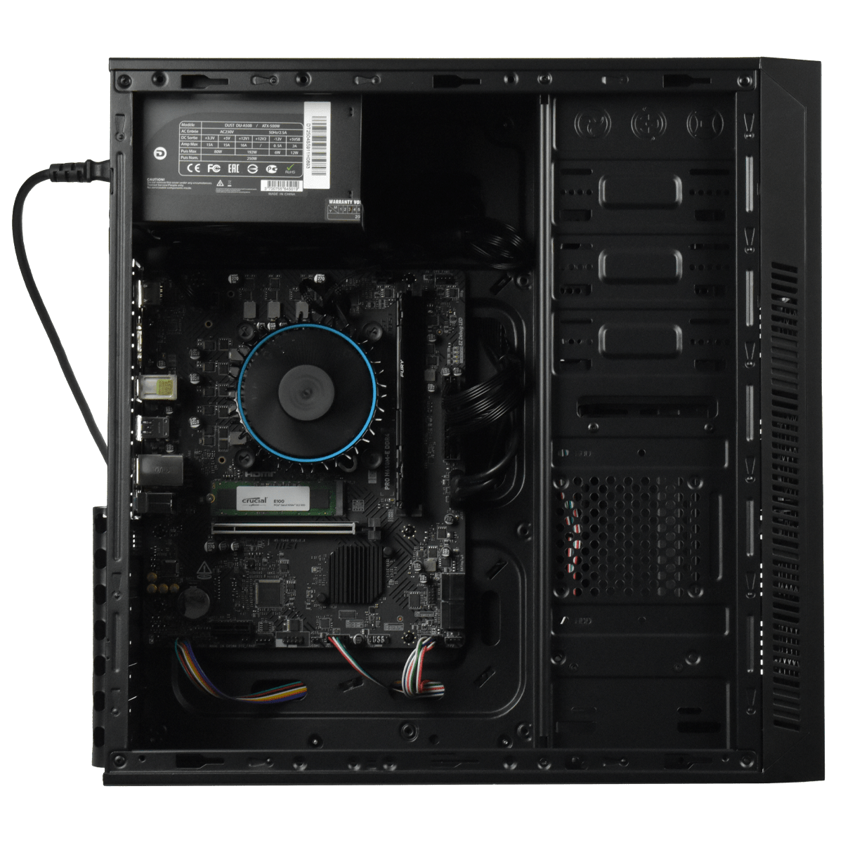 Cybertek FamilyStation I3 V2 - I3-12100/8Go/500Go/W11 (PCG-10602712) - Achat / Vente PC Fixe sur Cybertek.fr - 2