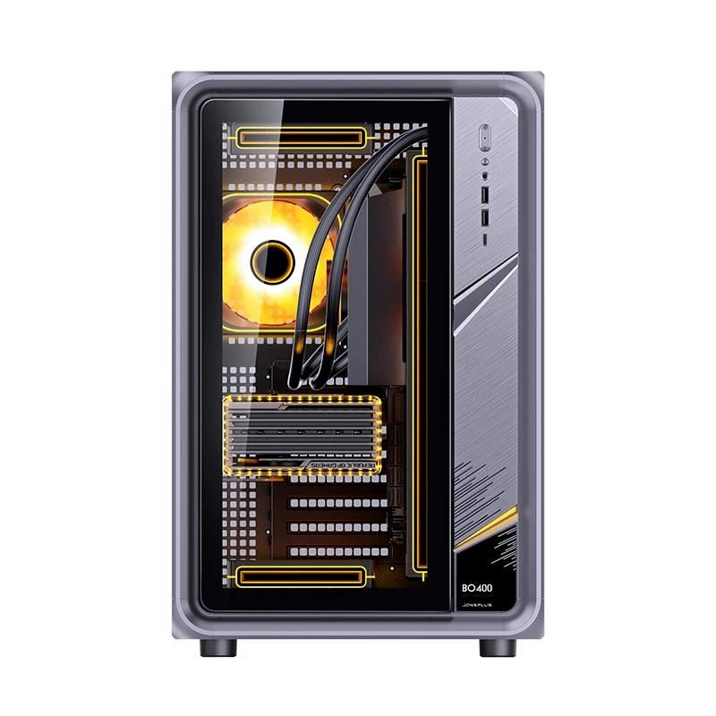 Jonsplus BO400 Gris Gris - Boîtier PC Jonsplus - Cybertek.fr - 9