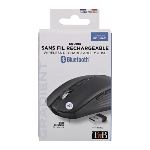 T'nB GRADIENT Noir - Souris PC T'nB - Cybertek.fr - 5