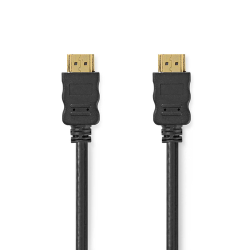 Câble HDMI 2.0 Highspeed+Ethernet mâle/mâle - 1m  - 0