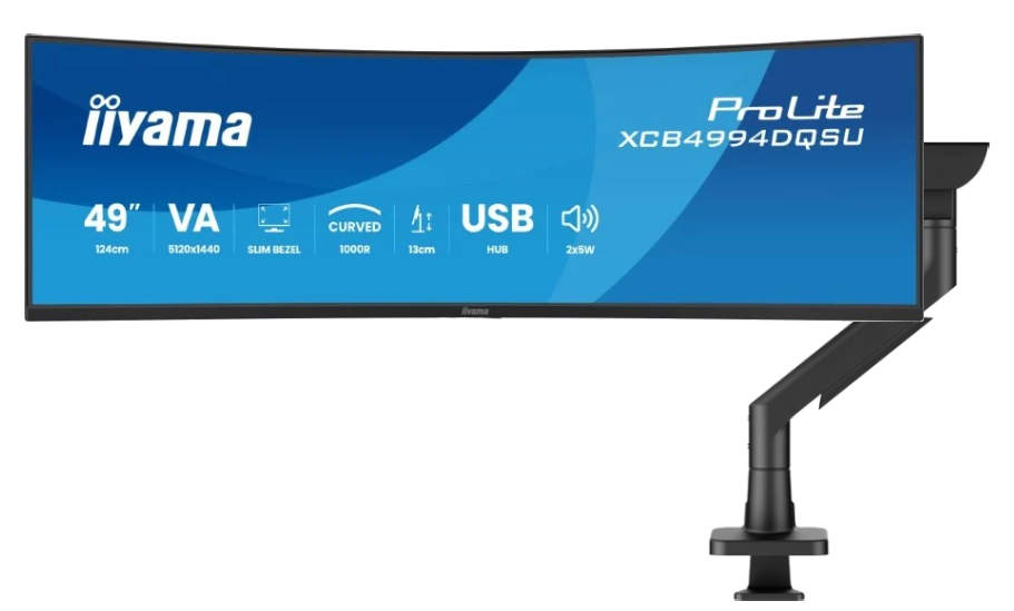Iiyama 49 pouces  XCB4994DQSU-B1 + DS6001C-B1 - Ecran PC Iiyama - 0