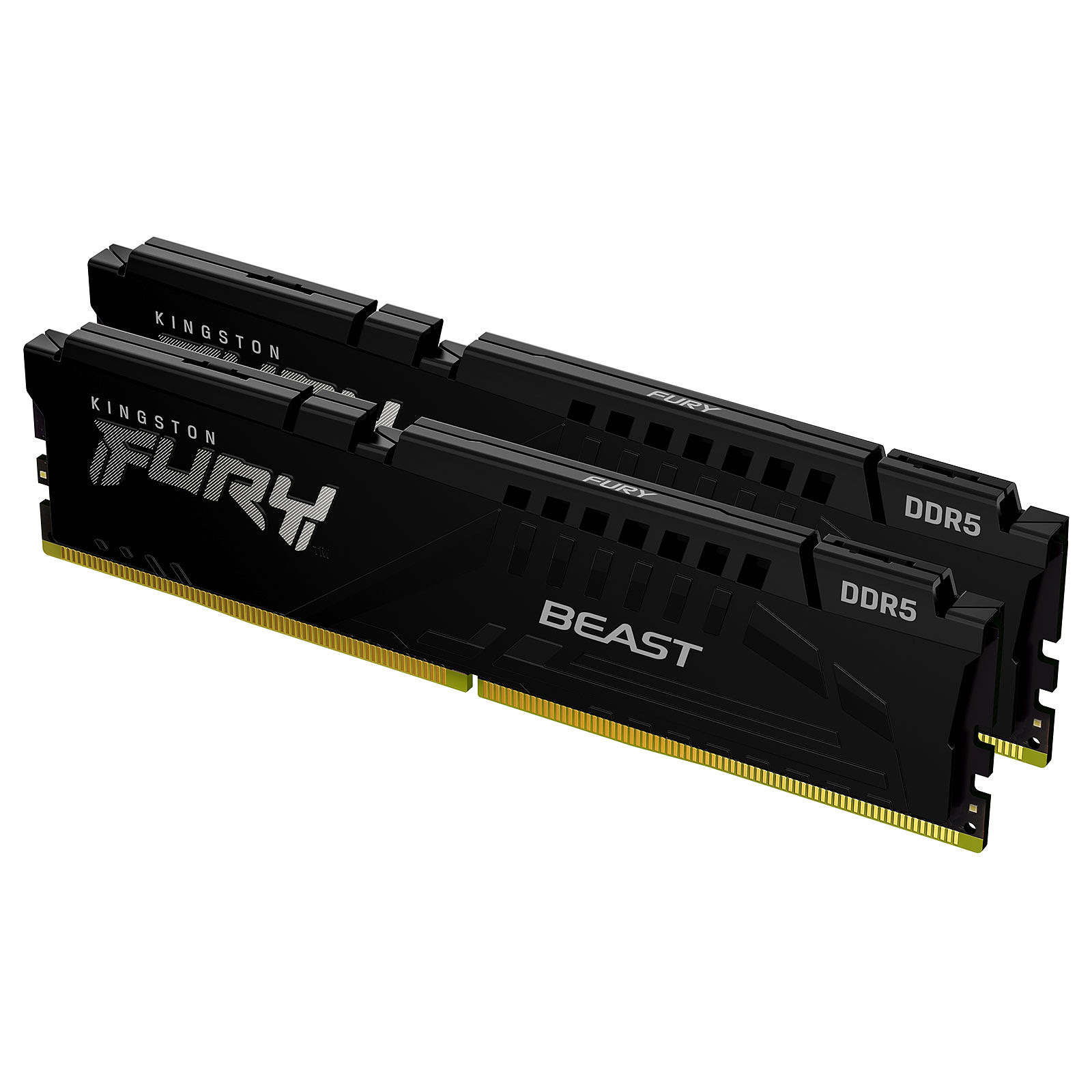 Kingston Fury Beast 32Go (2x16Go) DDR5 5200MHz - Mémoire PC Kingston sur Cybertek.fr - 0