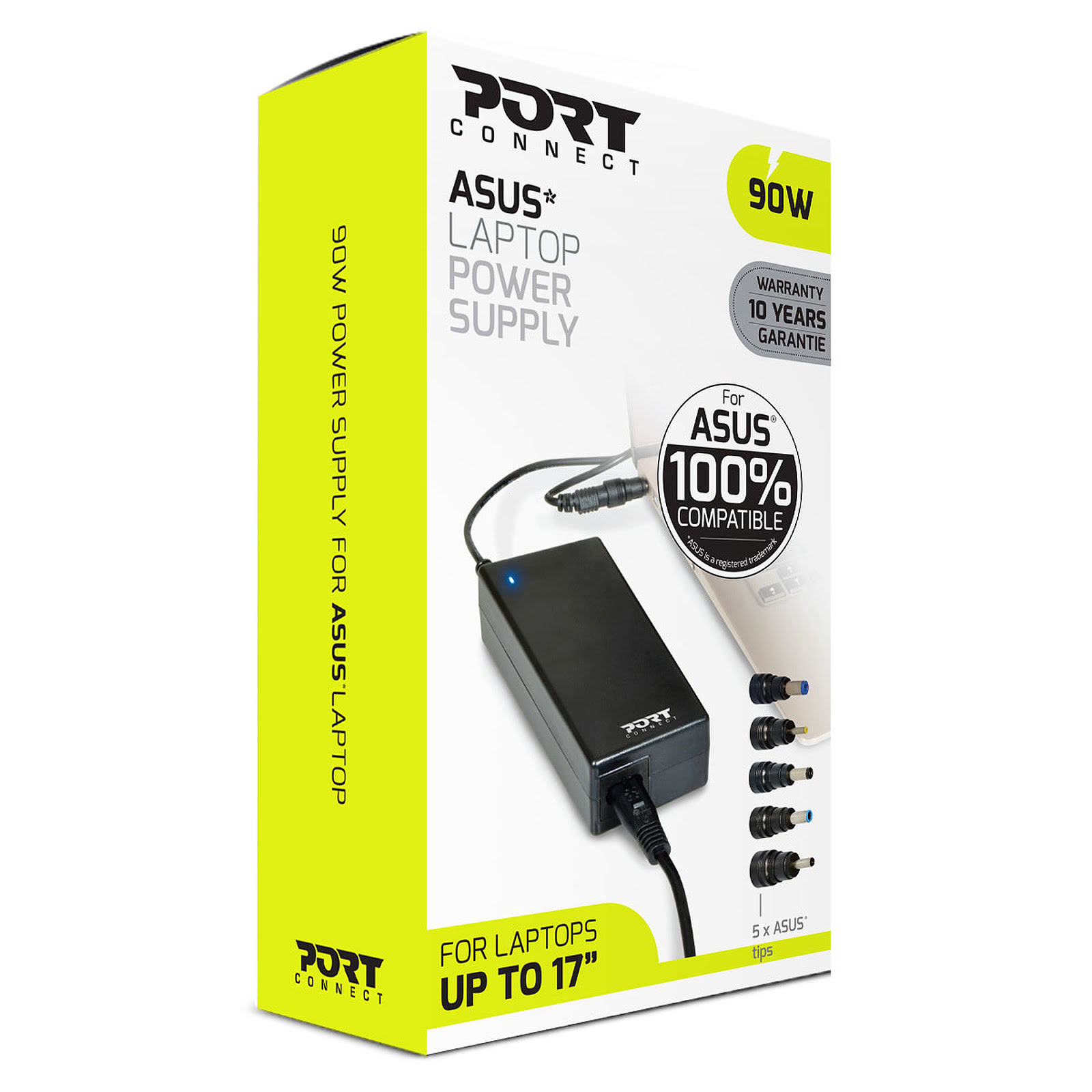 Accessoire PC portable Port Chargeur secteur ASUS 100% compatible 90W