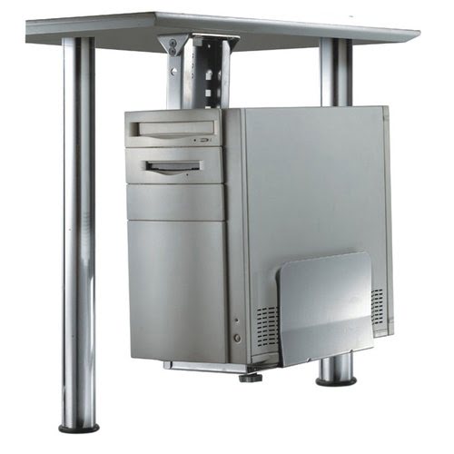 NewStar CPU-D200   Support d'ordinateur   argenté(e) - Accessoire boîtier - 0