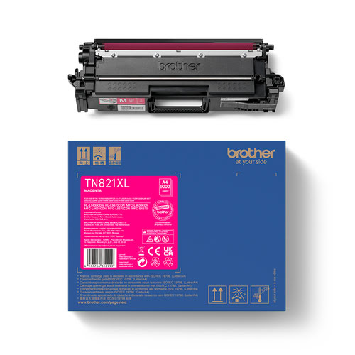 Toner TN821XLM - Magenta pour imprimante  Brother - 2