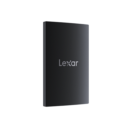 SSD Externe Lexar SL200 960 Go - Vitesse 500 Mo/s, USB 3.1, Portable, Noir
