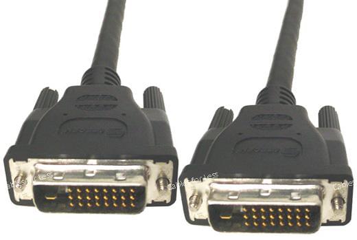 Câble DVI-D Male-Male 3 m Dual-link - Connectique PC - Cybertek.fr - 0