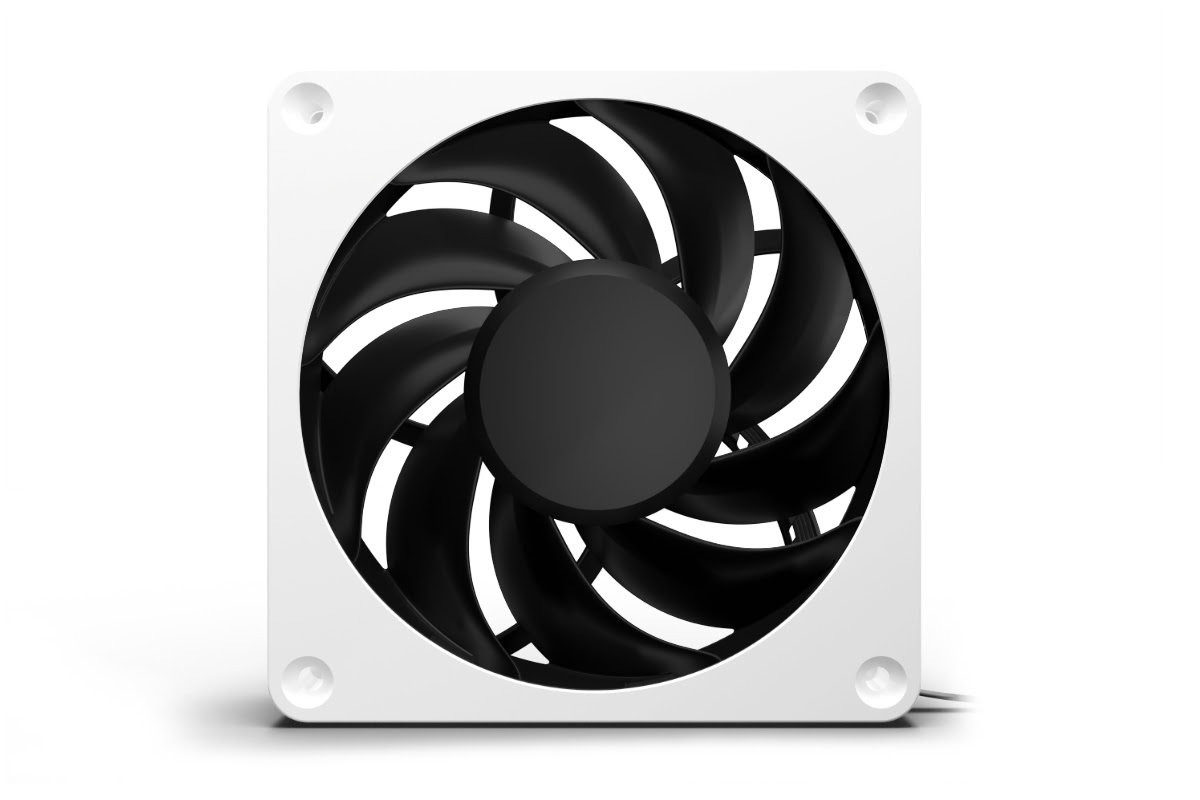 Ventilateur boîtier Alphacool Apex Stealth Metal 120mm - 2000rpm Blanc 