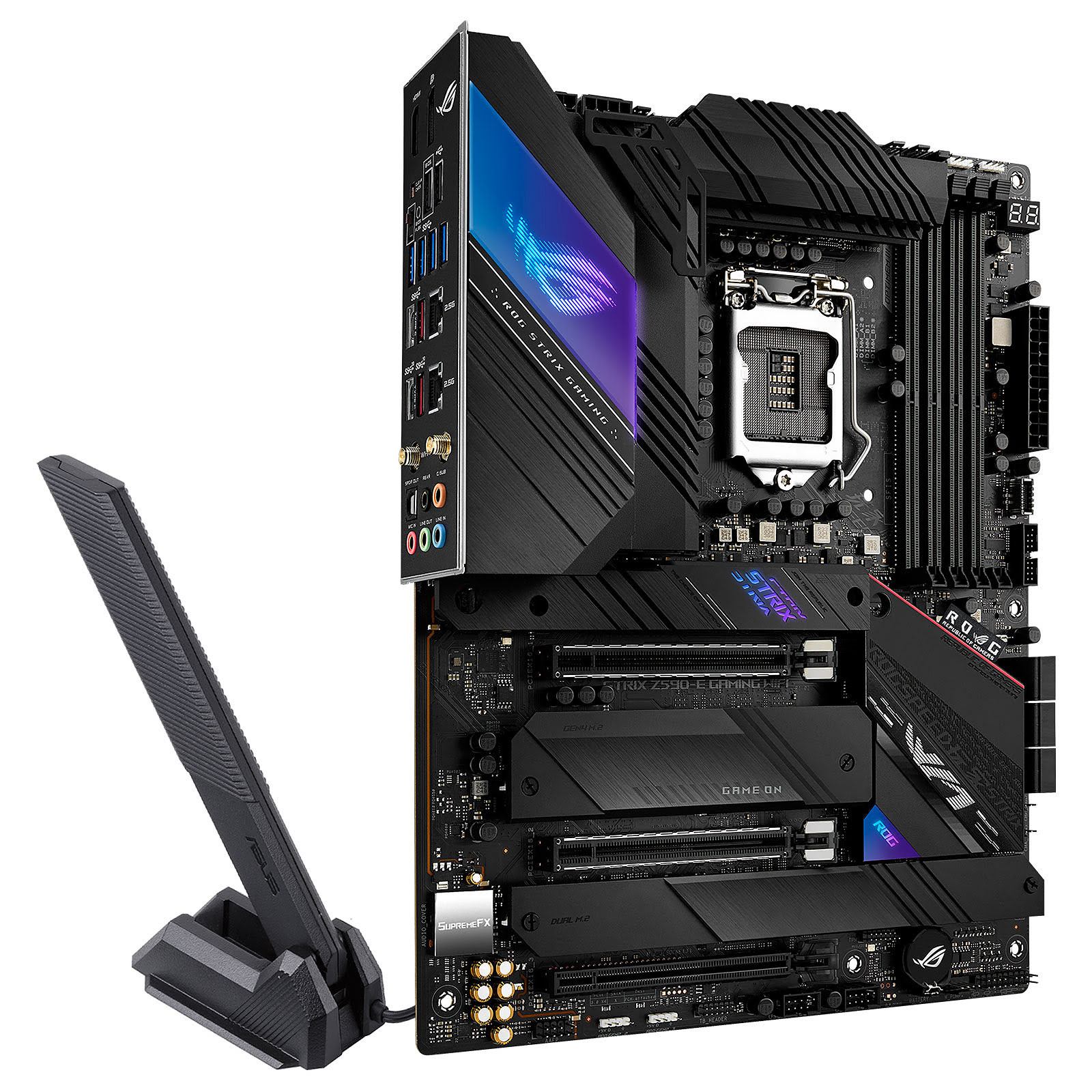 Asus ROG STRIX Z590-E GAMING WiFi ATX  - Carte mère Asus - 0