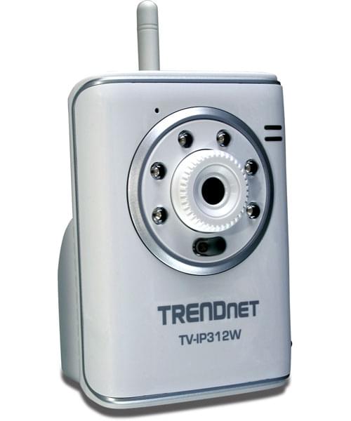 TrendNet TV-IP312W (caméra IP RJ45/Wifi) - Webcam - Cybertek.fr - 0