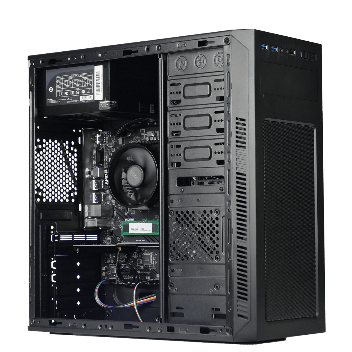 Cybertek Familystation 8500G - R5-8500G/16Go/500Go/W11H (PCG-10602909) - Achat / Vente PC Fixe sur Cybertek.fr - 1