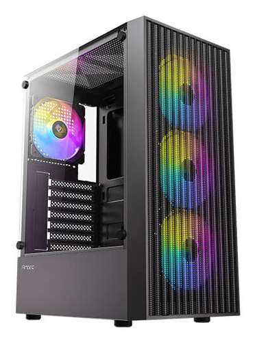 Antec AX27 RGB Elite Noir Noir - Boîtier PC Antec - Cybertek.fr - 1