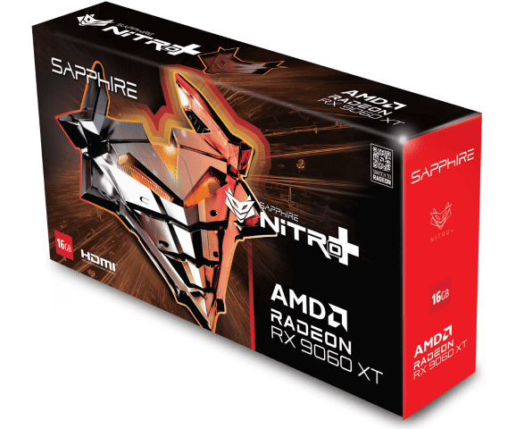 Sapphire Nitro+ Radeon RX 9060 XT GAMING OC 16GB# - Carte graphique - 1