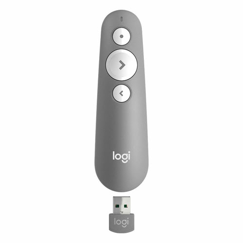 Logitech R500 Laser Presentation Remote Grey (910-006520) - Achat / Vente Vidéoconférence sur Cybertek.fr - 1