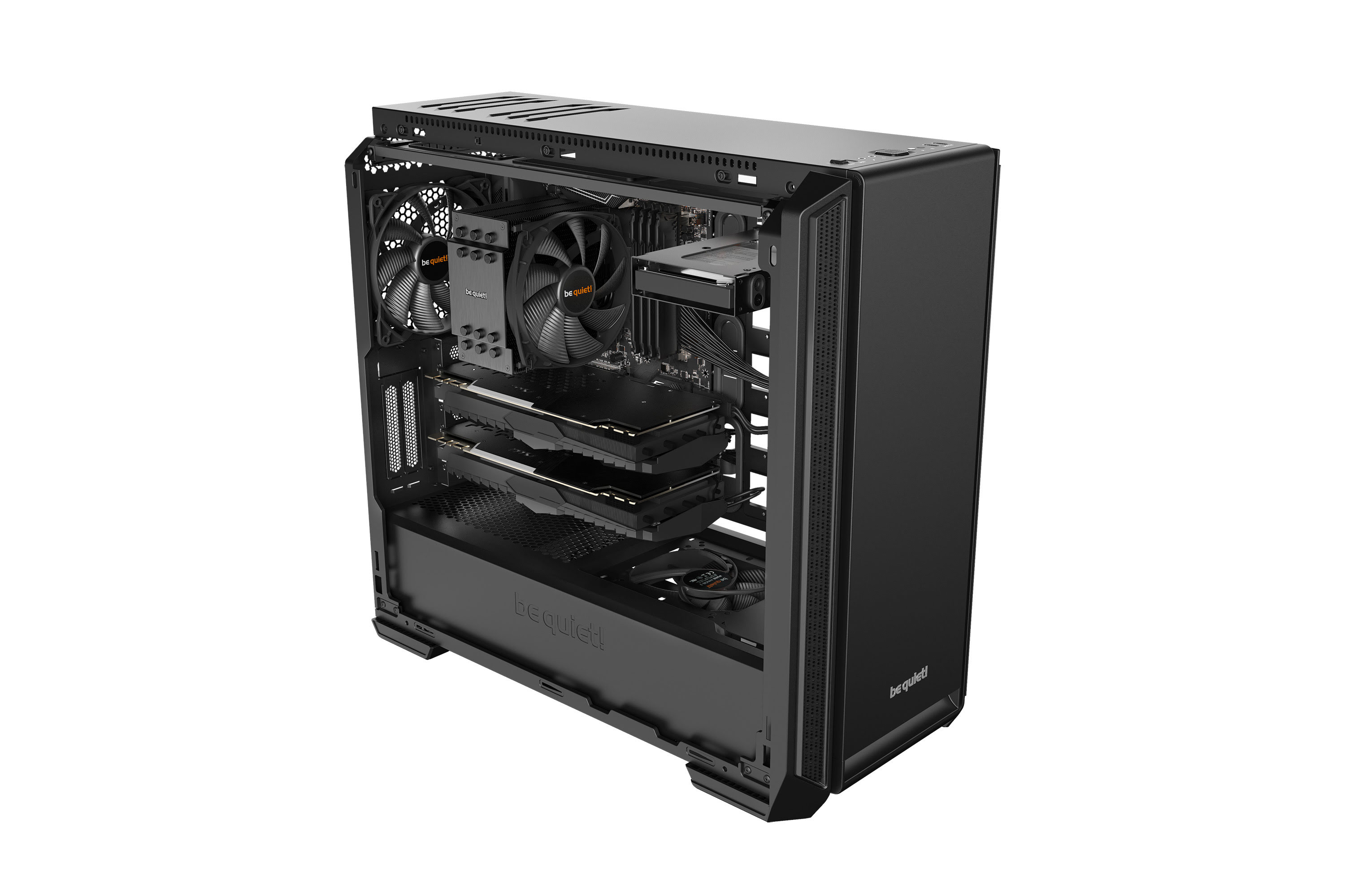 be quiet! Silent Base 601 Noir Noir - Boîtier PC be quiet! - 2
