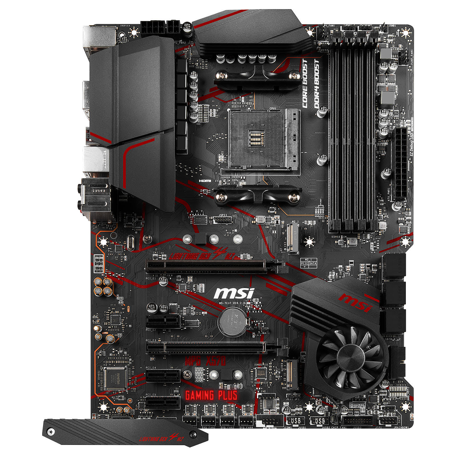 MSI MPG X570 GAMING PLUS ATX DDR4 - Carte mère MSI - Cybertek.fr