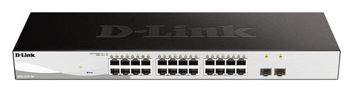 Switch D-Link 26 Ports 10/100/1000 2x SFP - DGS-1210-26/E - 0