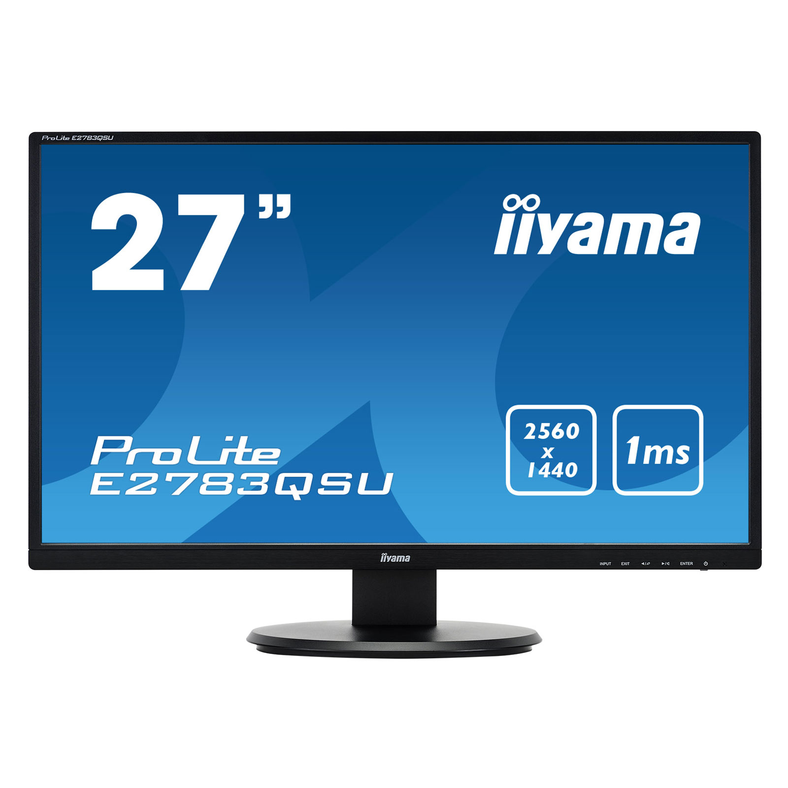 Iiyama 27 pouces  E2783QSU-B1 -- - Ecran PC Iiyama - Cybertek.fr - 0