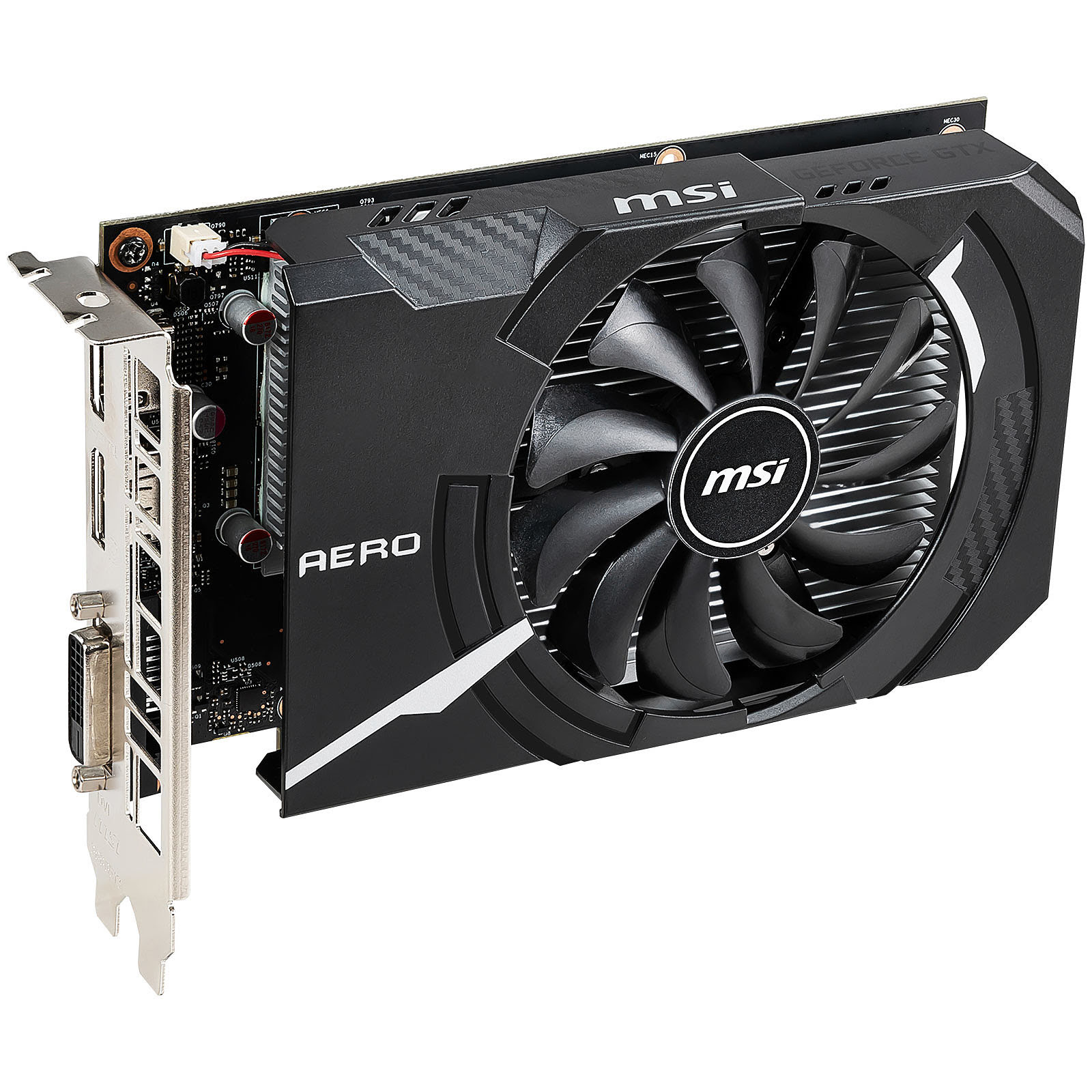 MSI GTX 1650 AERO ITX 4G OC 4Go Carte graphique MSI
