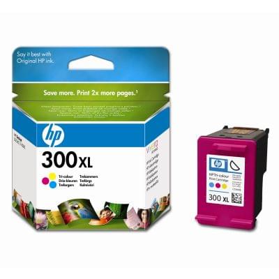 Cartouche 3 Couleurs 300XL - CC644EE pour imprimante  HP - 0