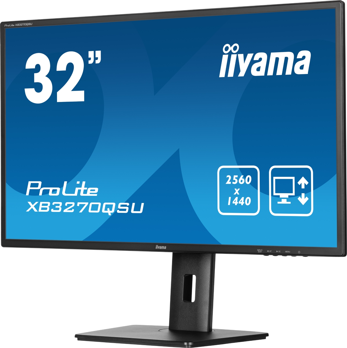 Iiyama 32 pouces  XB3270QSU-B1 - Ecran PC Iiyama - Cybertek.fr - 3
