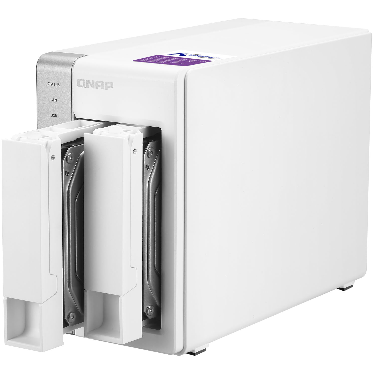 Qnap TS-231P - 2 HDD - Serveur NAS Qnap - Cybertek.fr - 2