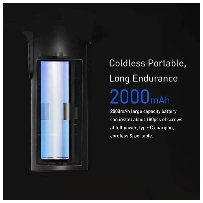 Xiaomi Mi Tournevis électronique 200 tr/min (DZN4019TW) - Achat / Vente Modding sur Cybertek.fr - 3